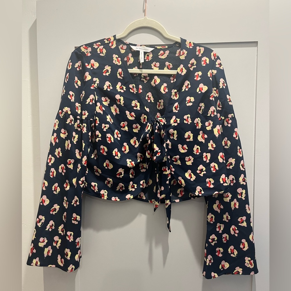 Bcbgeneration Tie Front Blouse - image 2